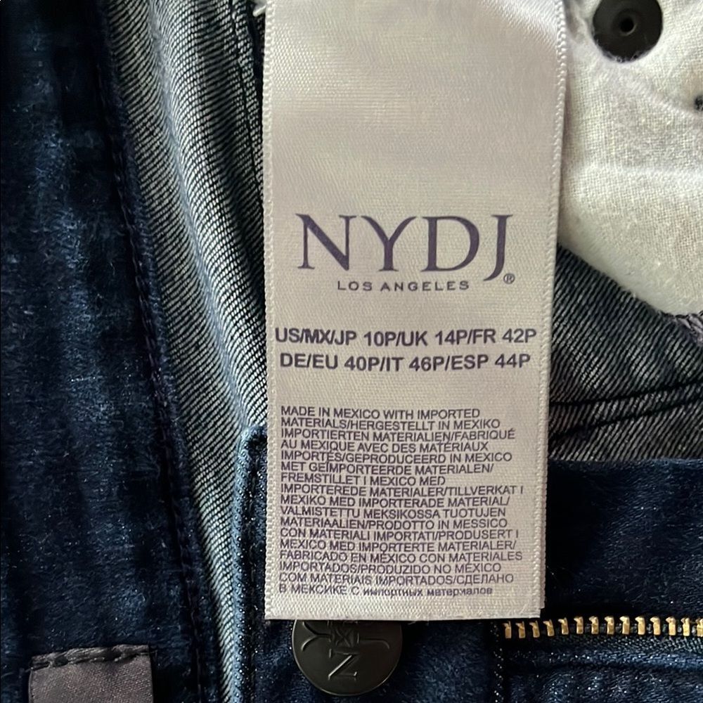NYDJ Women's Dark Blue Skinny Jeans - Picture 9 of 10